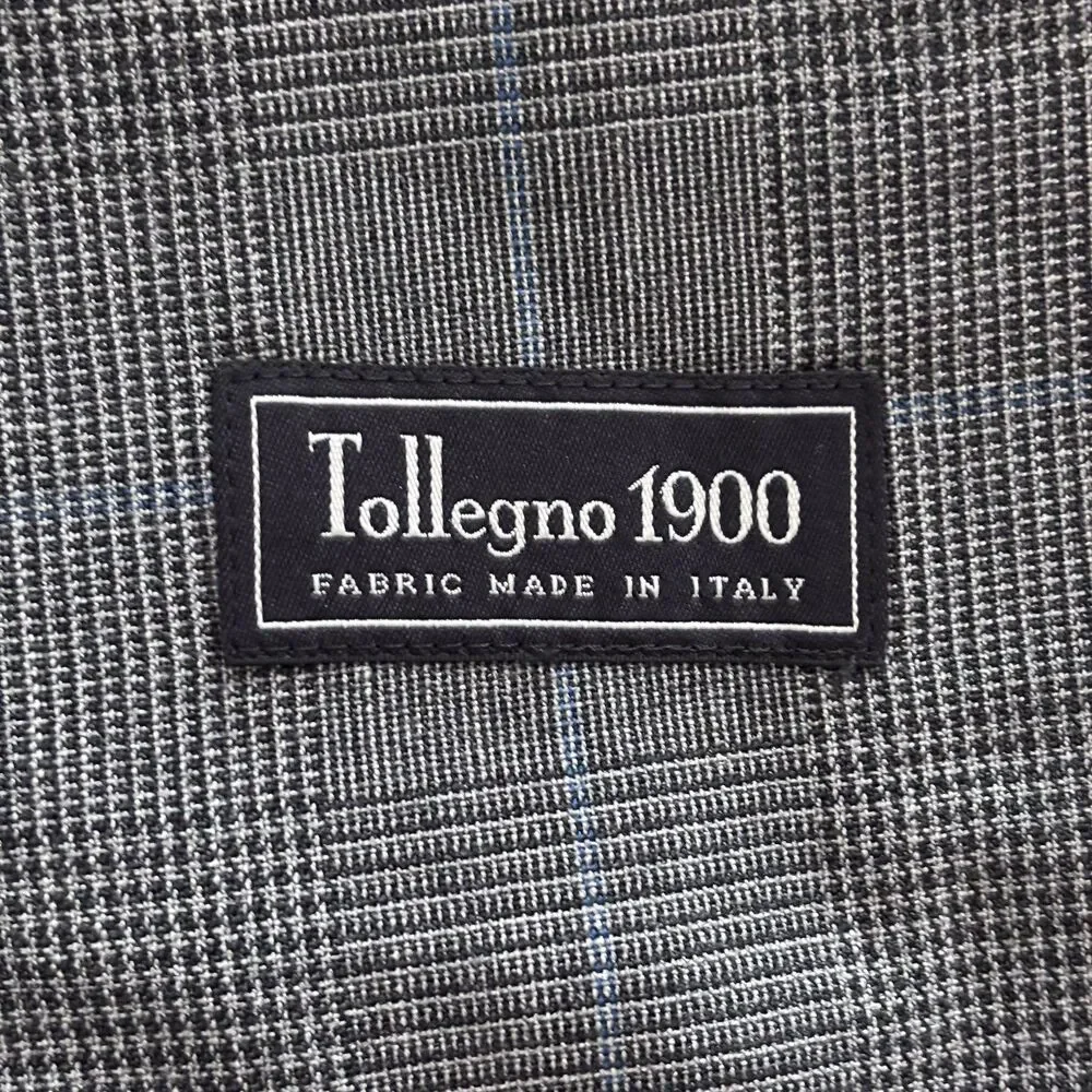 J. CREW 100% Wool Glen Plaid Ludlow Traveler Tollegno 1900 Italy Blazer Jacket